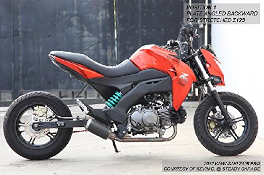@@@さま専用　KanazawaPOLES 125cm Amazon.com: Fender Eliminator Kit for Kawasaki Z125 Pro 2017